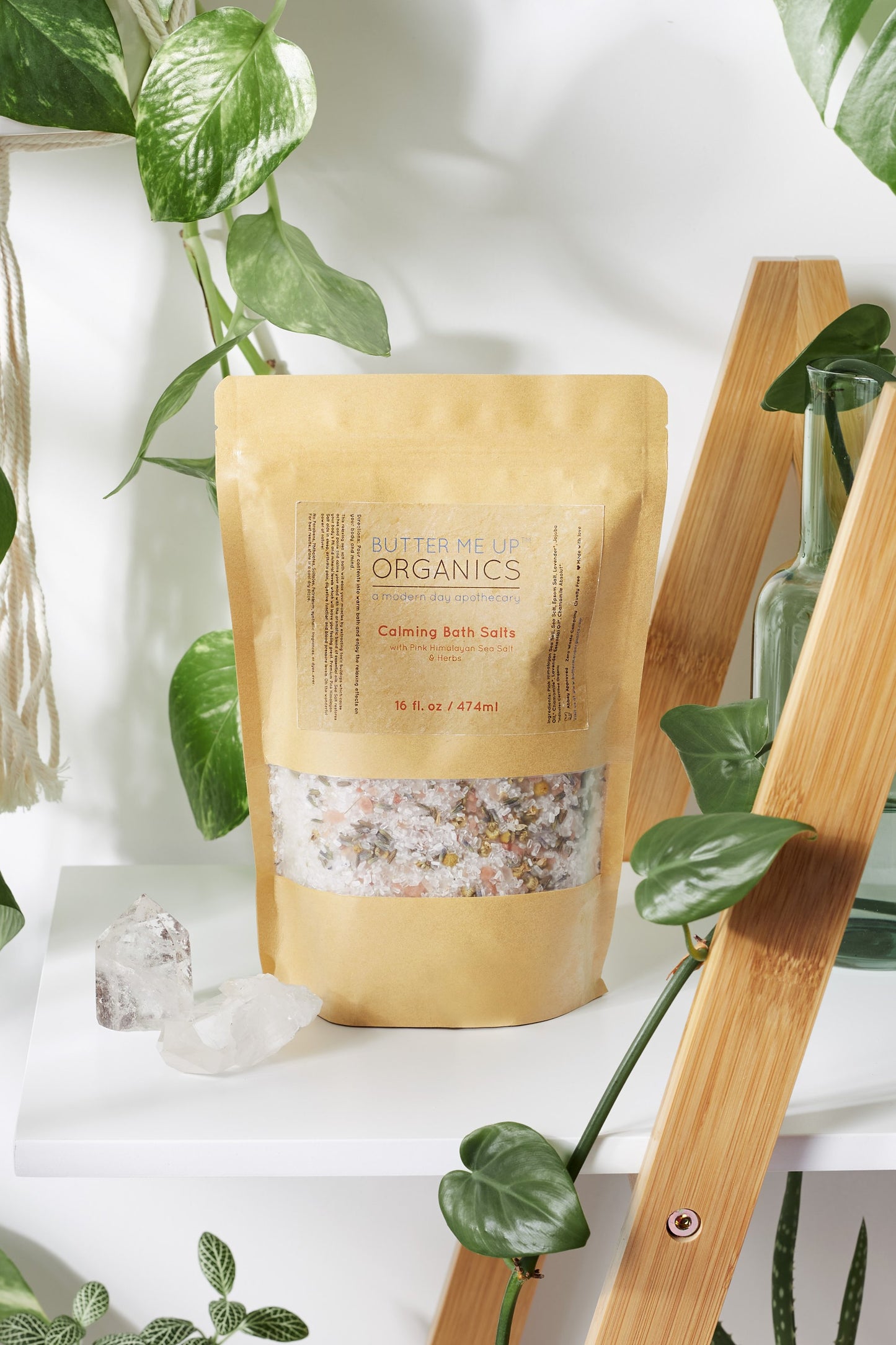 Calming Bath Salts – Lavender & Chamomile