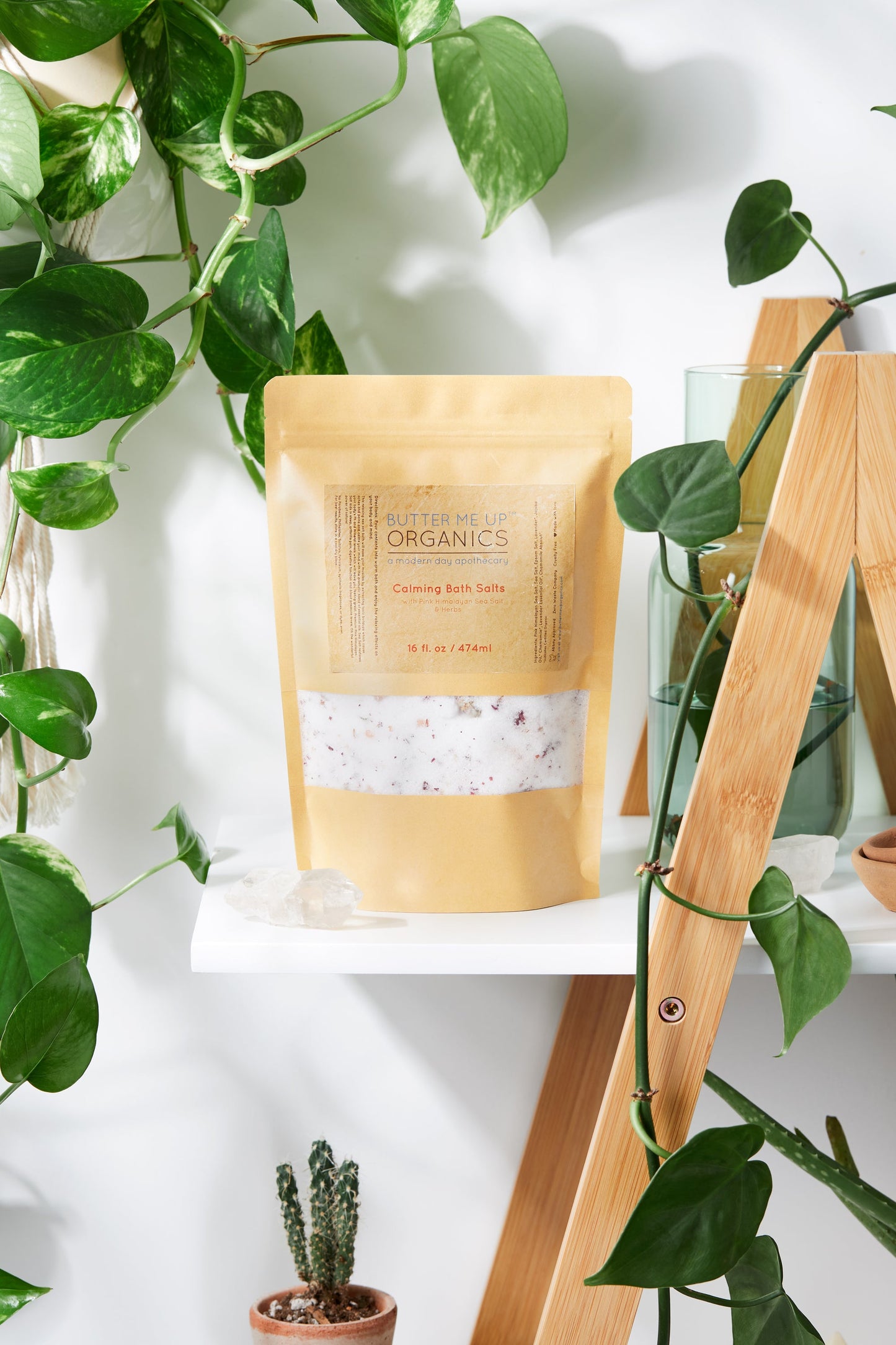 Calming Bath Salts – Lavender & Chamomile