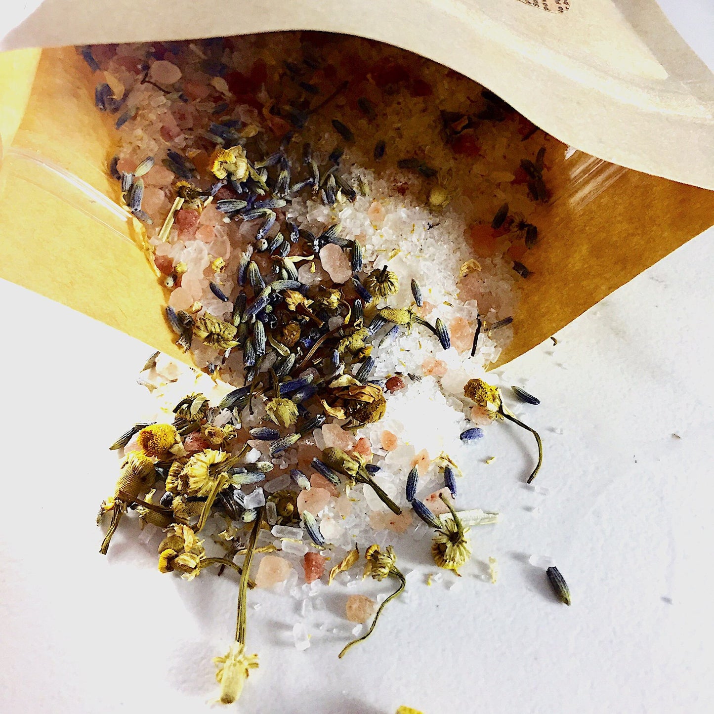 Calming Bath Salts – Lavender & Chamomile