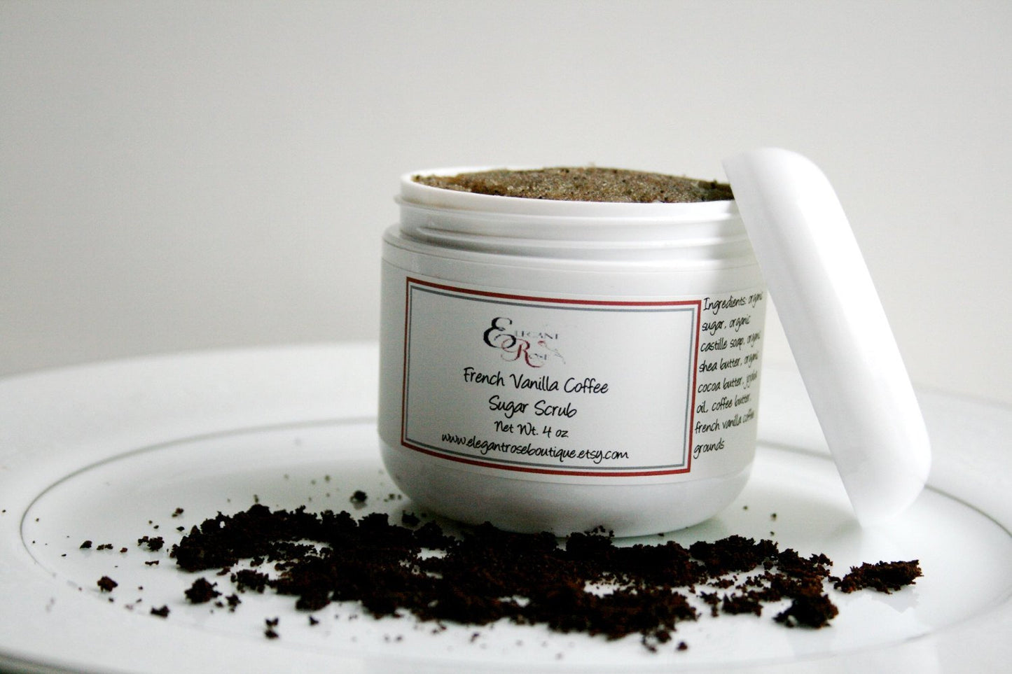 French Vanilla Coffee Scrub