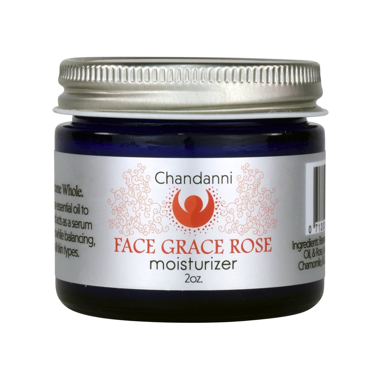 Luxury Organic Moisturizer – "Face Grace Rose"